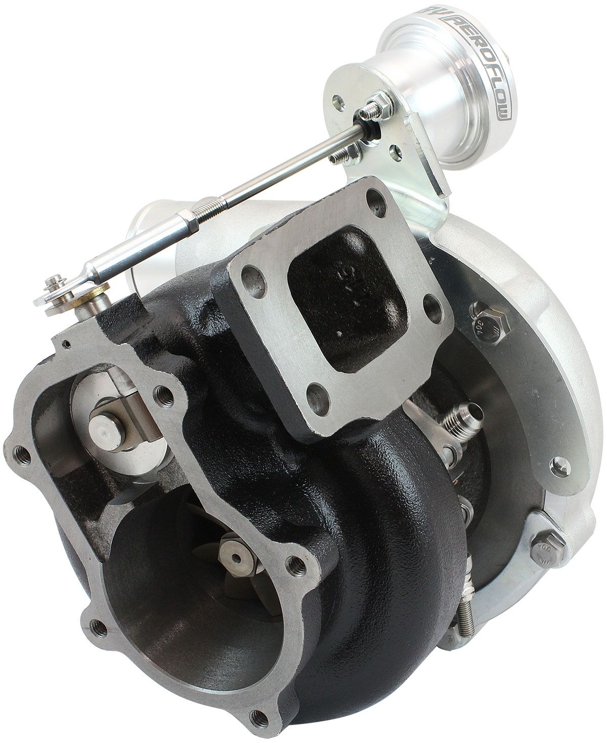 Aeroflow BOOSTED 6262 XR6 1.15 Turbocharger 900HP, Natural Cast Finish (AF8005-3215)