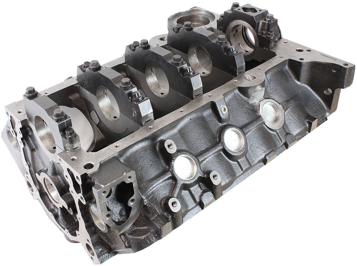 Aeroflow Cast Iron S/B Chev Engine Block, 4.000" Bore (AF96-1000)