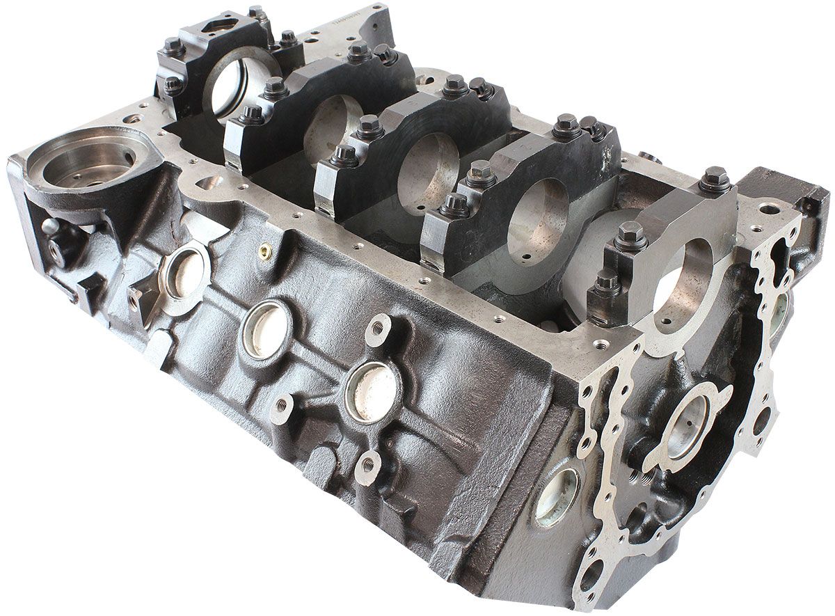 Aeroflow Cast Iron S/B Chev Engine Block, 4.125" Bore (AF96-1001)
