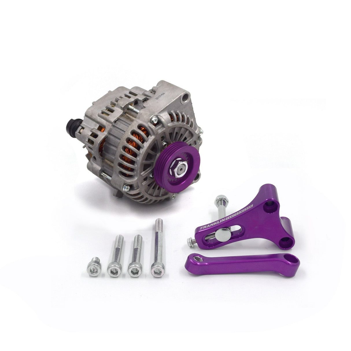 LS Alternator Upgrade Kit for Nissan RB 081-008-PURPLE, MXA306