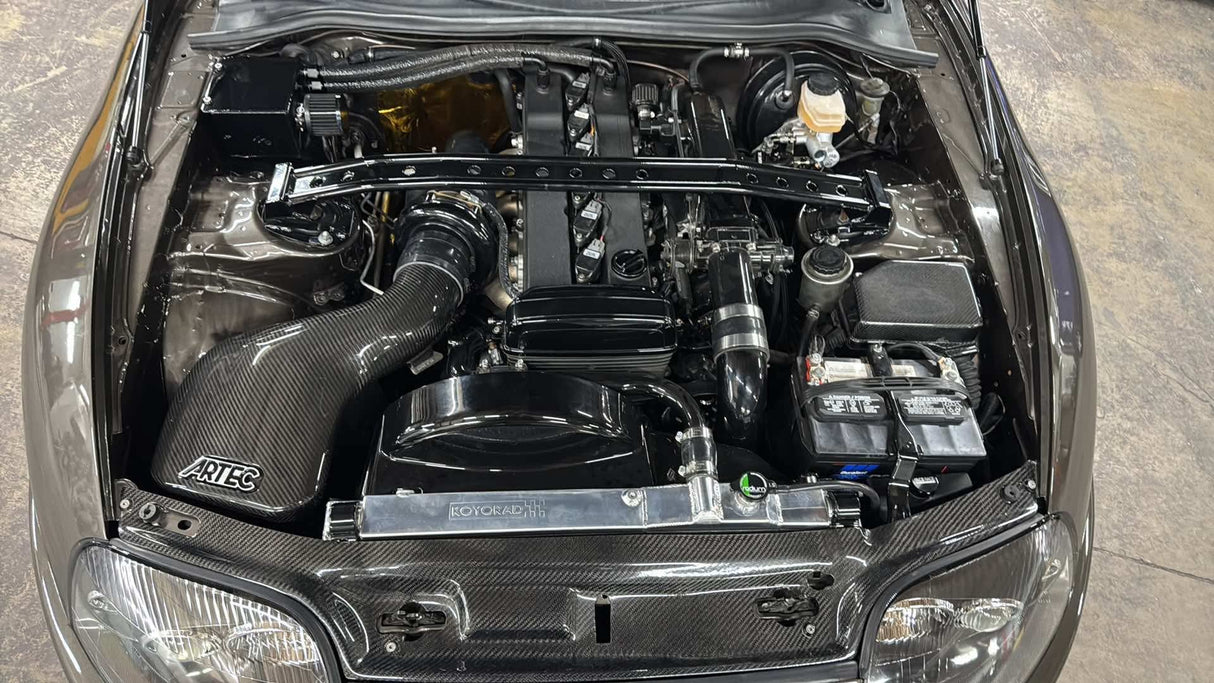 ARTEC Toyota Supra A80 Dry Carbon Air Intake Kit