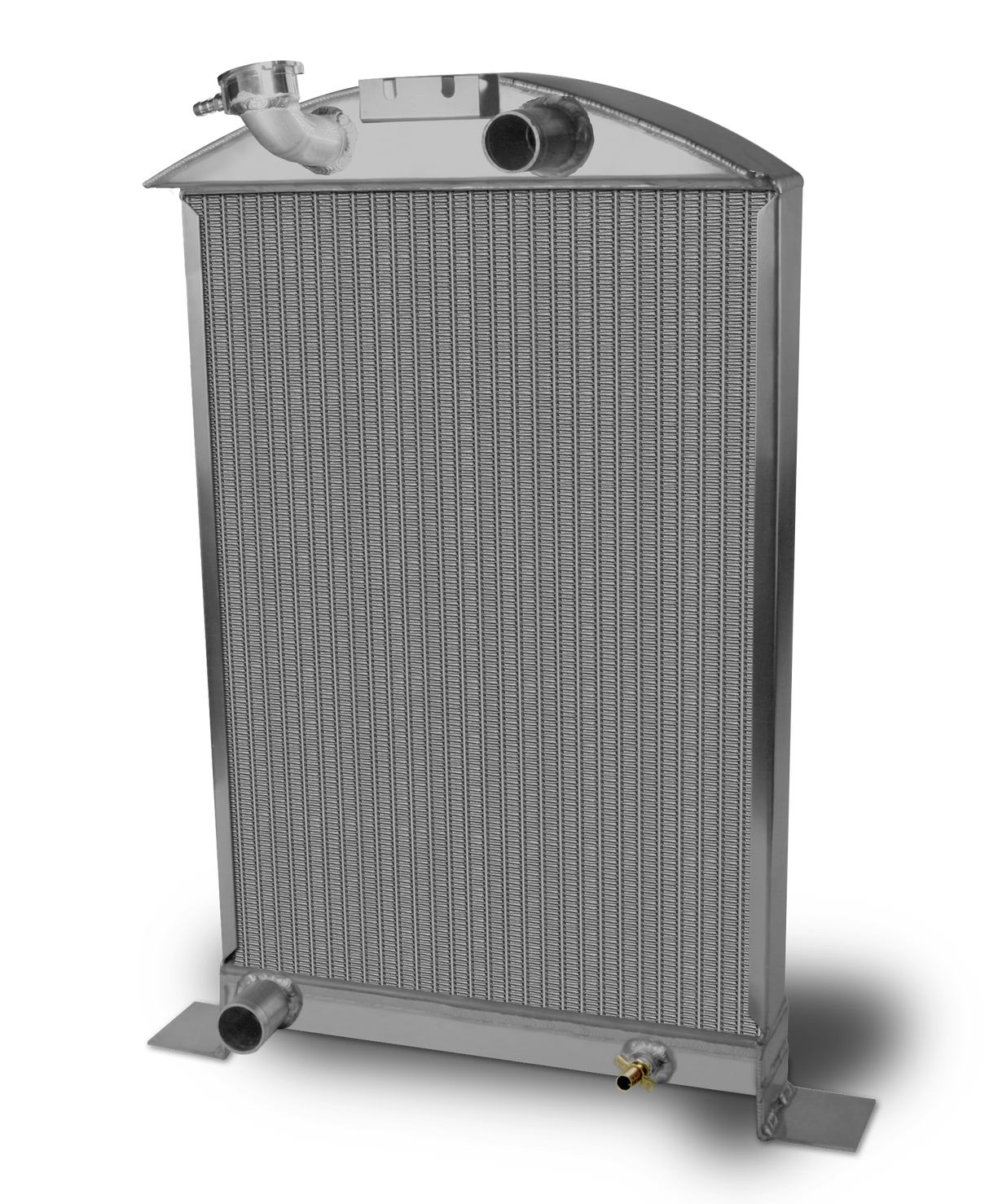 AFCO 1933-34 Ford Car Aluminum Radiator and Shroud - 81146-B-SP-N 81146-S-NA-N