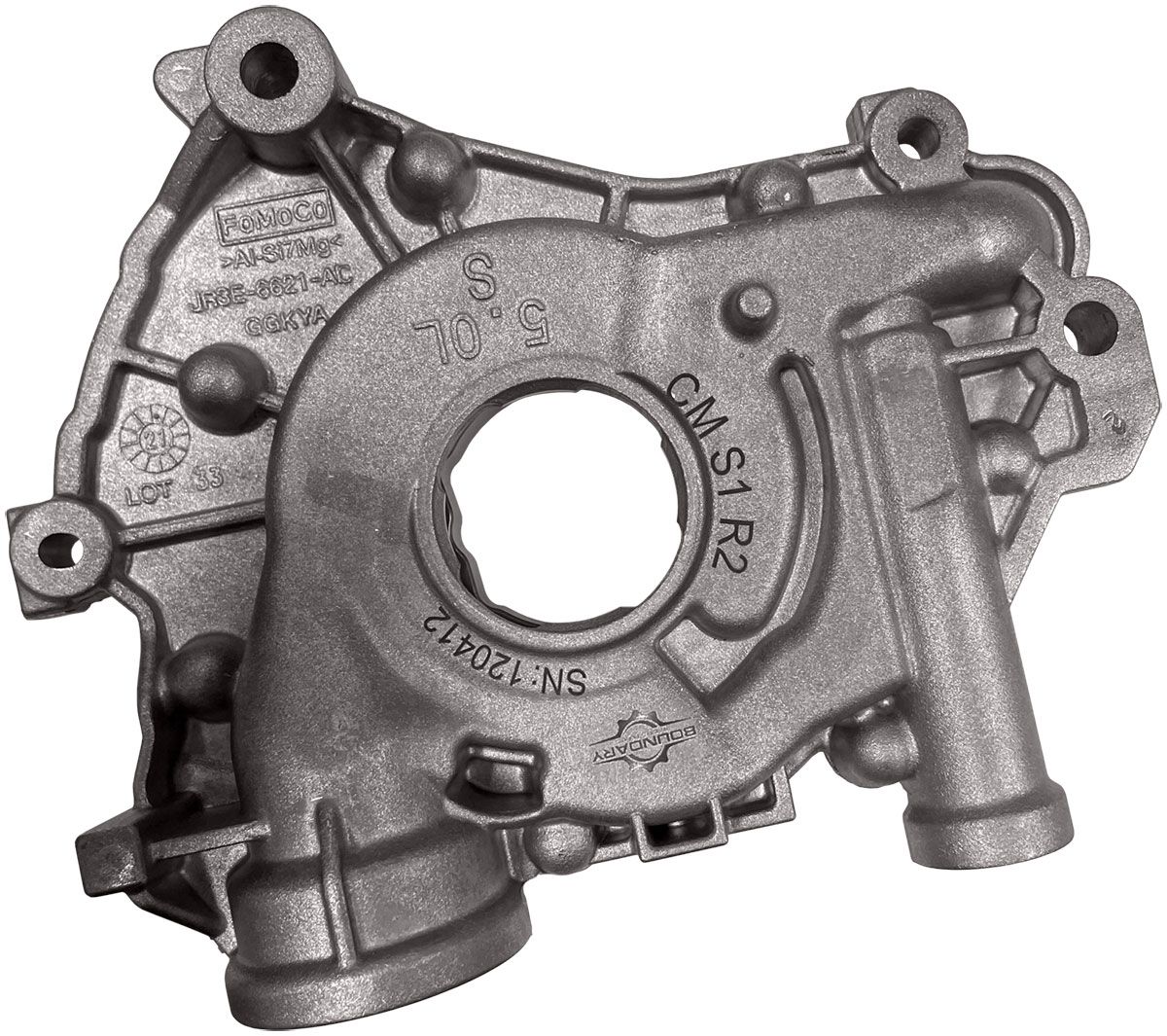 Boundary STD Volume Oil Pump with Billet Gear & Back Plate (BYCM-S1-R2-BBP) BYCM-S1-R2-BBP