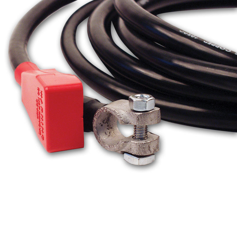 Longacre Rear Battery cable kit - 84 strand, 10ft #2 cable - 52-48000