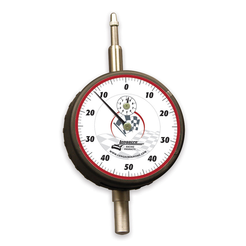 Longacre Precision Bump Steer Gauge with Billet Plate - 4 & 5 Bolt Sport/Compact - 52-79003