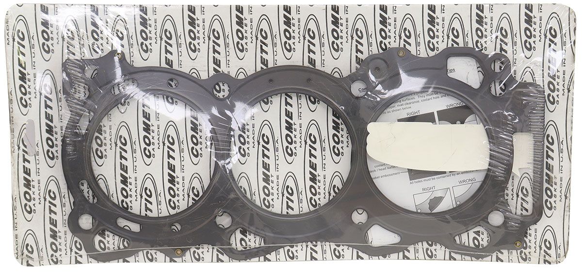 Cometic Multi-Layer Steel Head Gasket, 96mm Bore, .030" Thick (L/Hand) (CMC4345-030) CMC4345-030