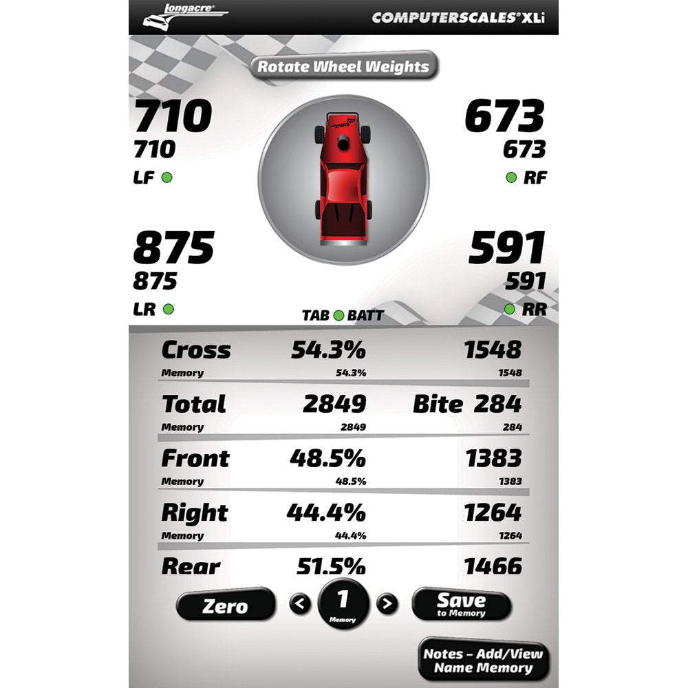 Longacre Memory Tire Pyrometer with Tablet - 52-50650