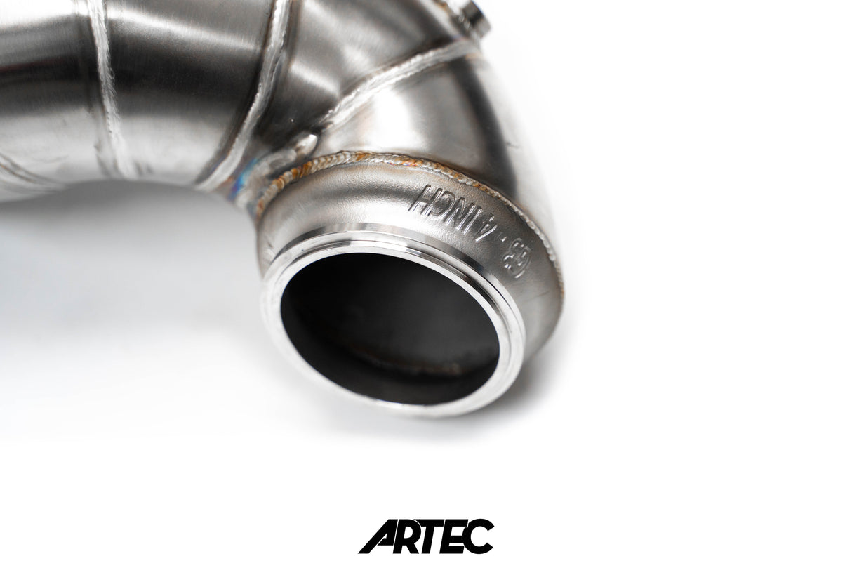 ARTEC Mitsubishi Evo X 4B11T 3.5" V-Band Downpipe