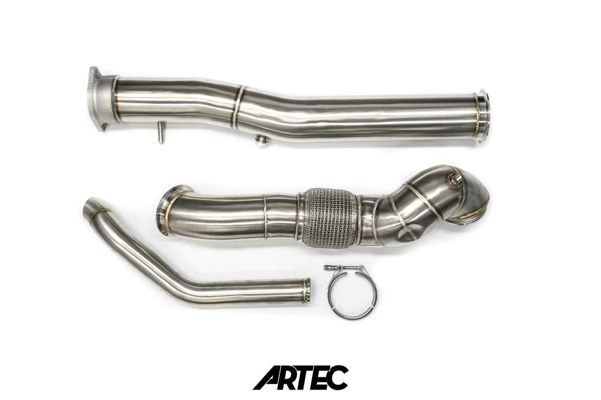 ARTEC Mitsubishi Evo X 4B11T 3.5" V-Band Downpipe