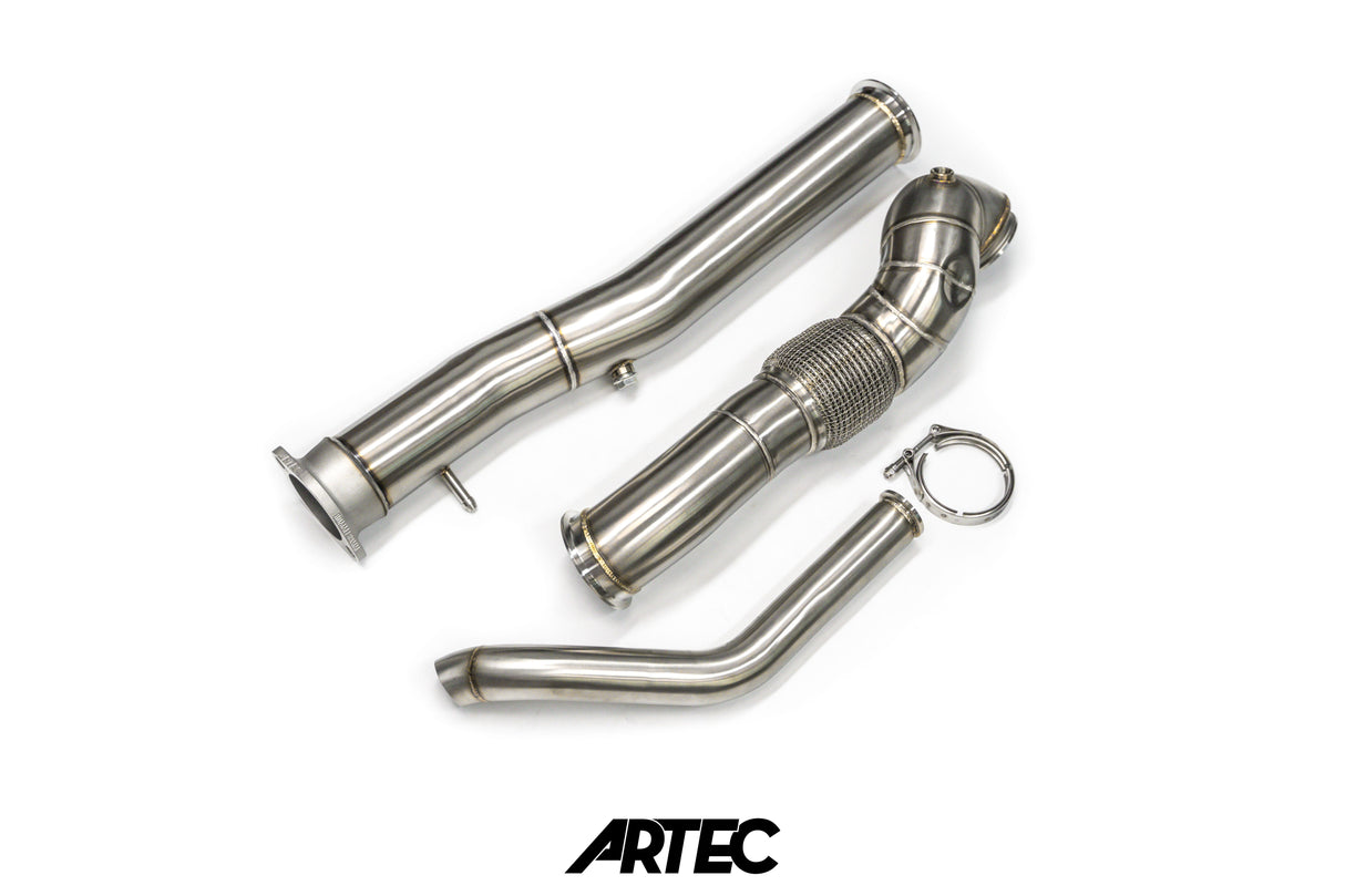 ARTEC Mitsubishi Evo X 4B11T 3.5" V-Band Downpipe