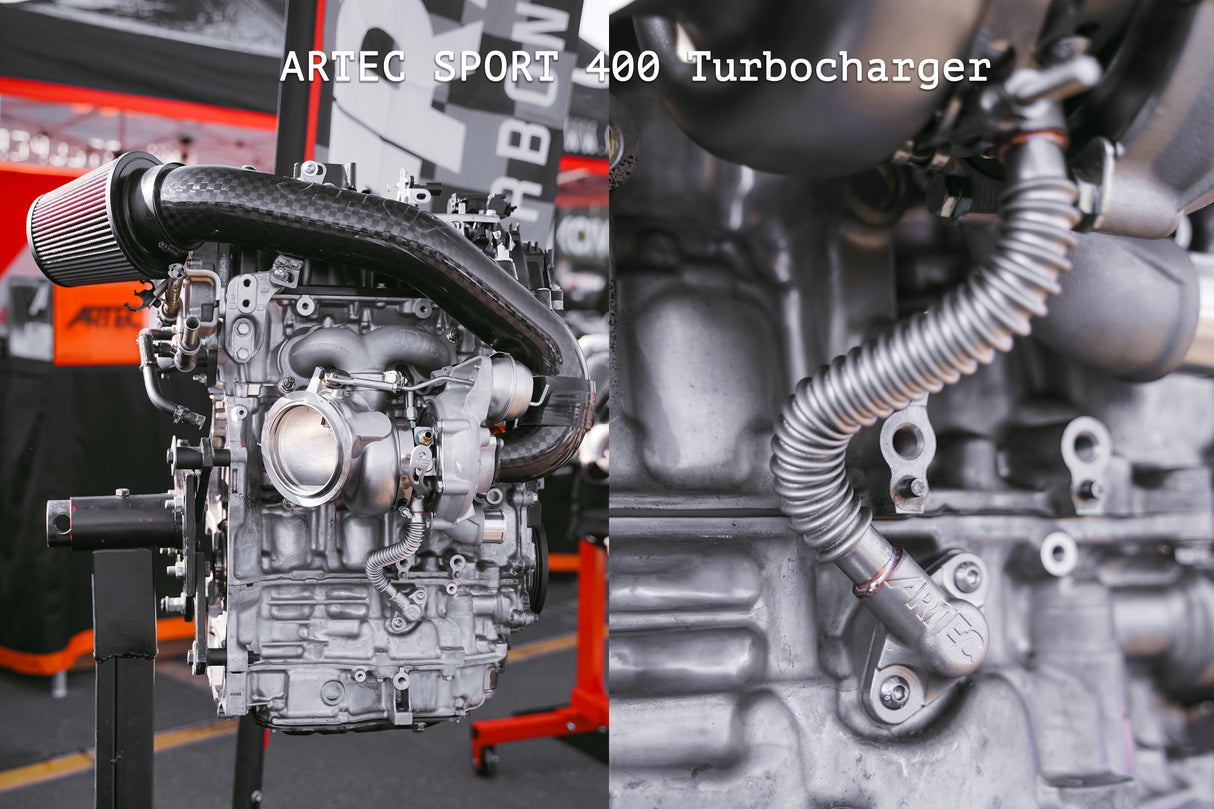 ARTEC Turbo Oil Outlet Drain Pipe for Toyota G16E-GTS