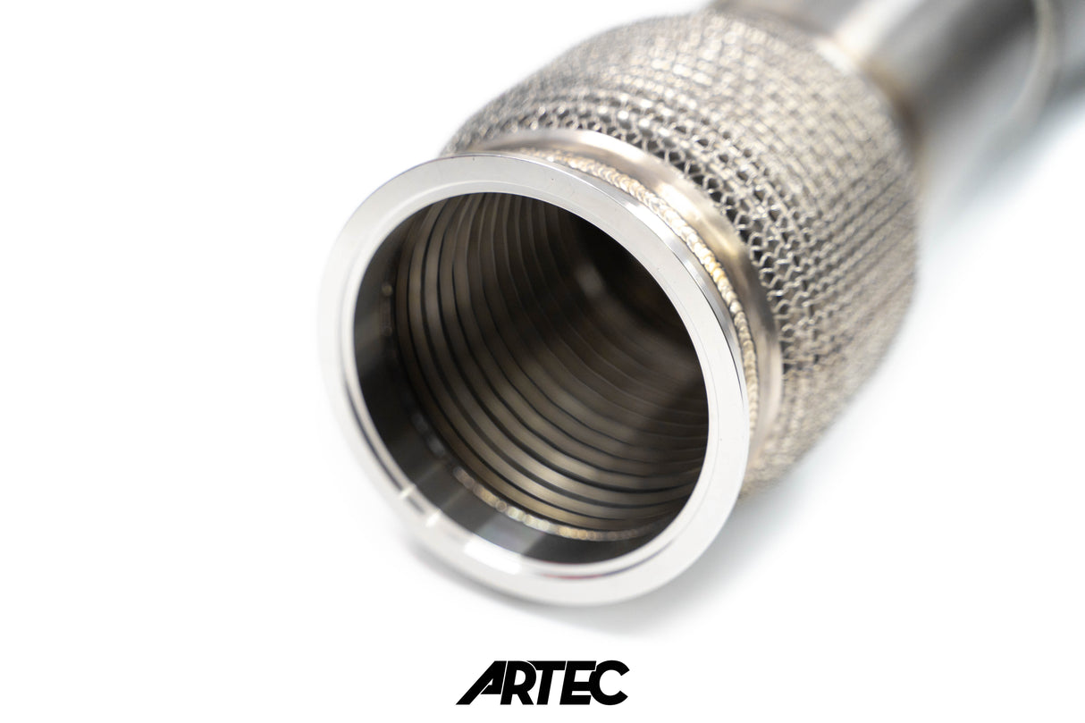 ARTEC Nissan RB25 4" to 3.5" Cast Downpipe and Midpipe