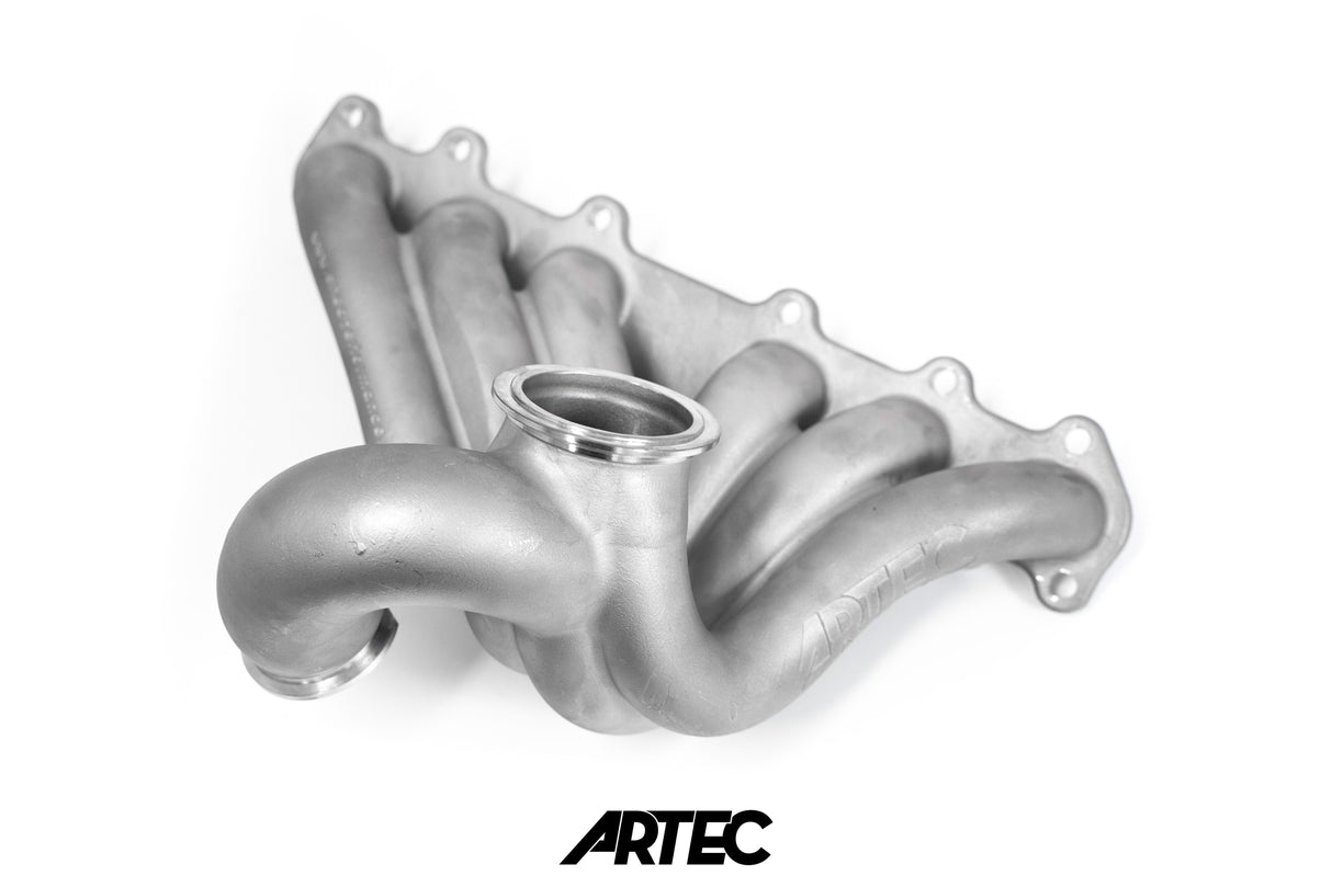 ARTEC Toyota 2JZ-GTE 70mm V-band Exhaust Manifold