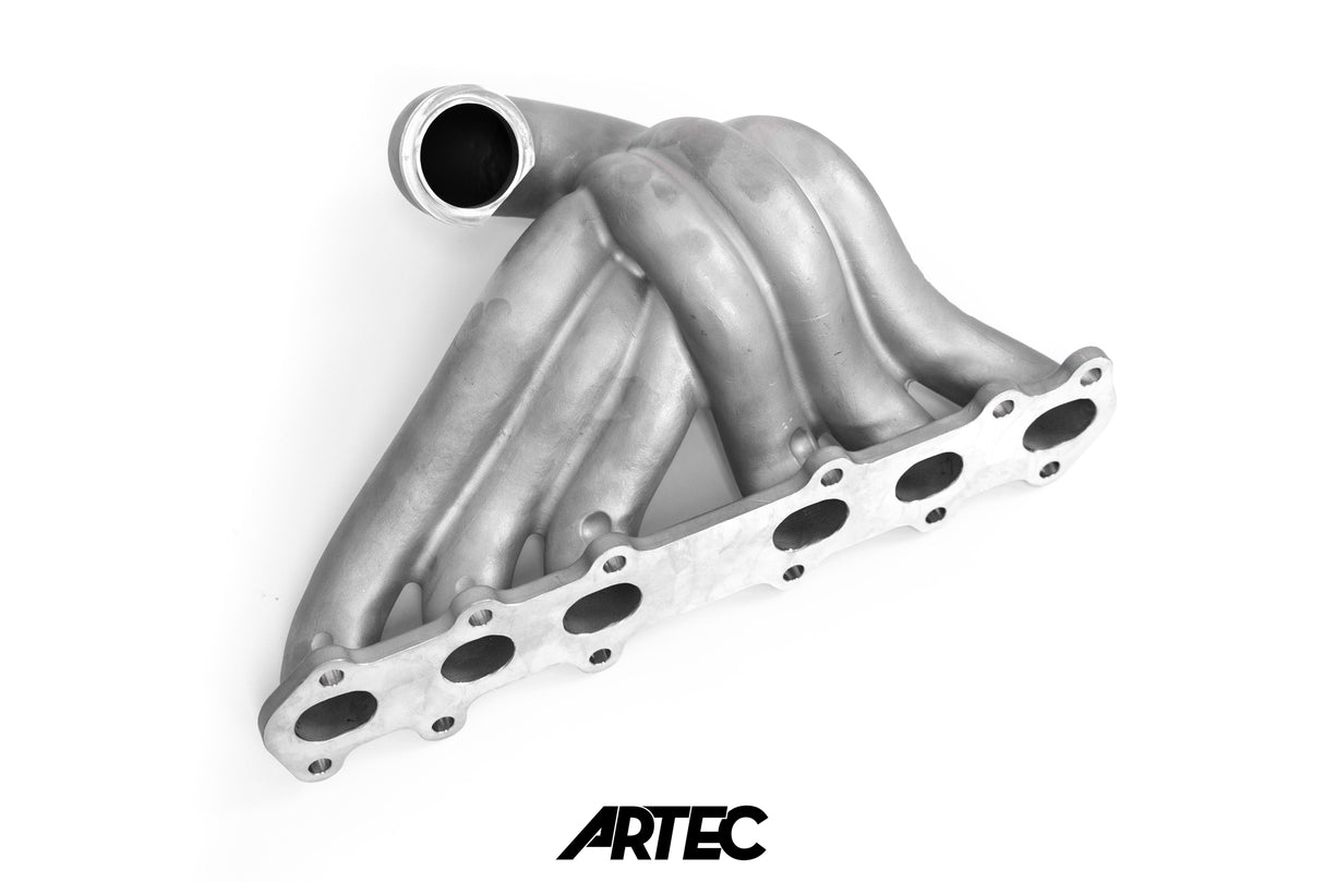 ARTEC Toyota 2JZ-GTE 70mm V-band Exhaust Manifold