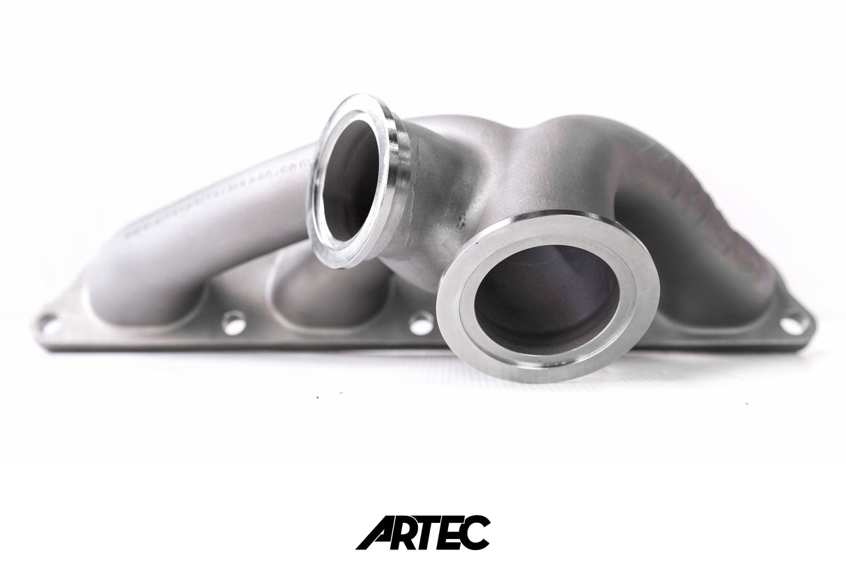ARTEC Mitsubishi Evo 4-9 4G63 Exhaust Manifold Low Mount V-Band (Reverse Rotation)