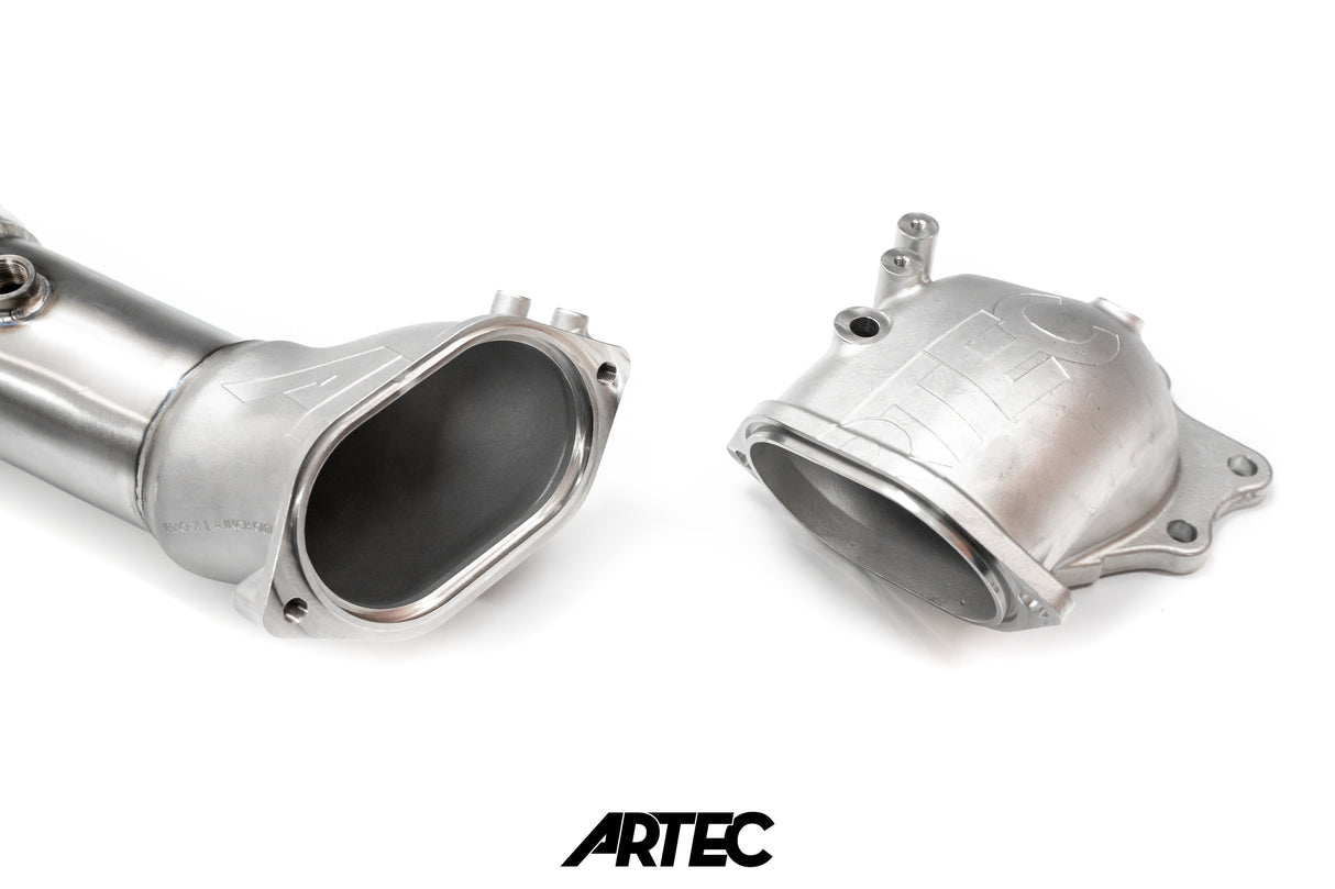 ARTEC Mitsubishi Evo 10 4B11T 3.5" Cast Dump / Front Pipe - Version 1