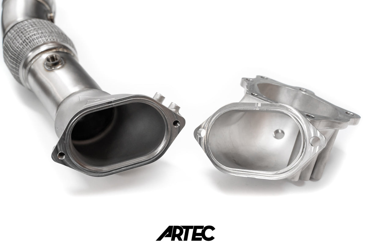 ARTEC Mitsubishi Evo 10 4B11T 3.5" Cast Dump / Front Pipe - Version 1