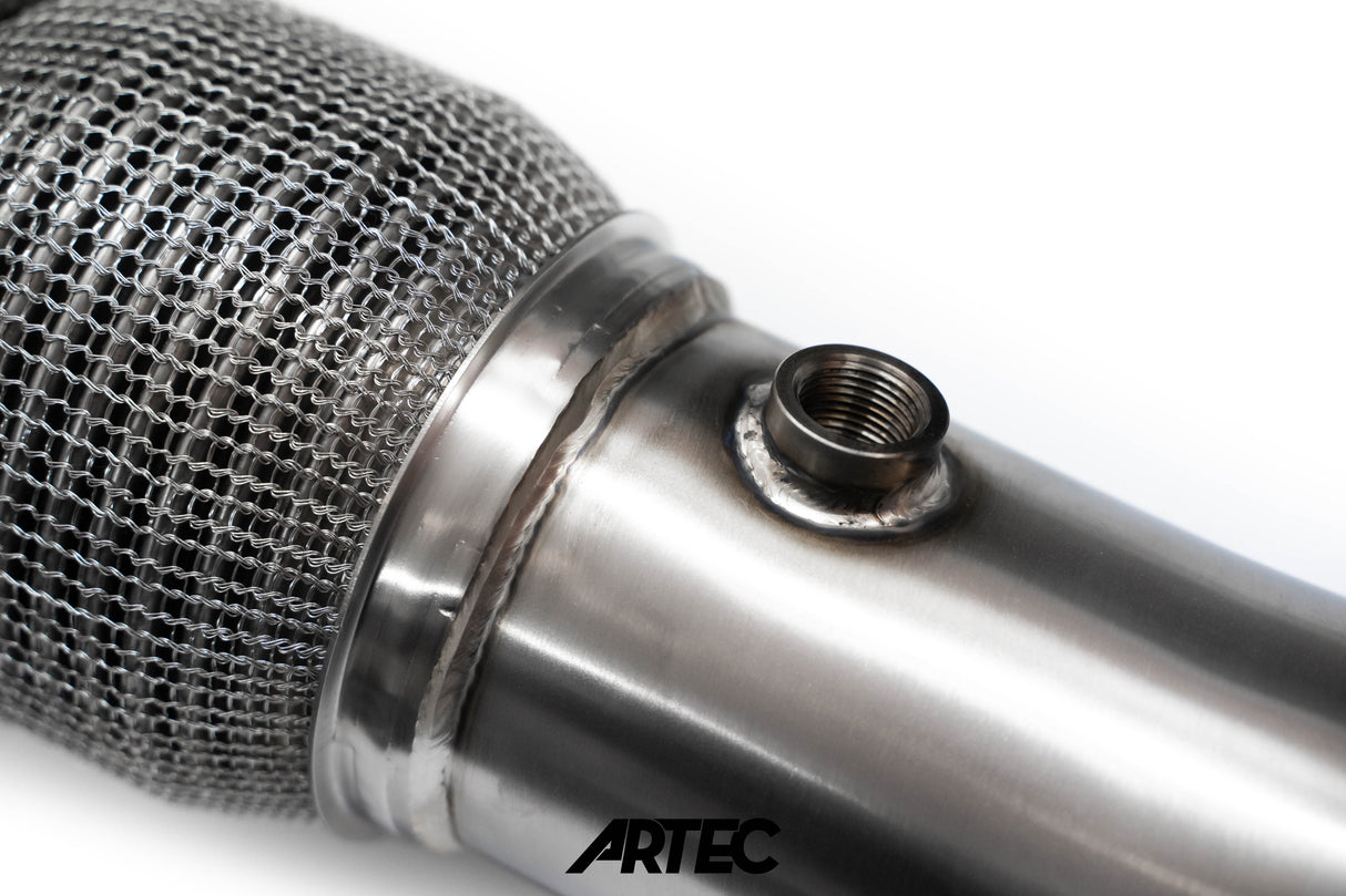ARTEC Mitsubishi Evo 10 4B11T 3.5" Cast Dump / Front Pipe - Version 1