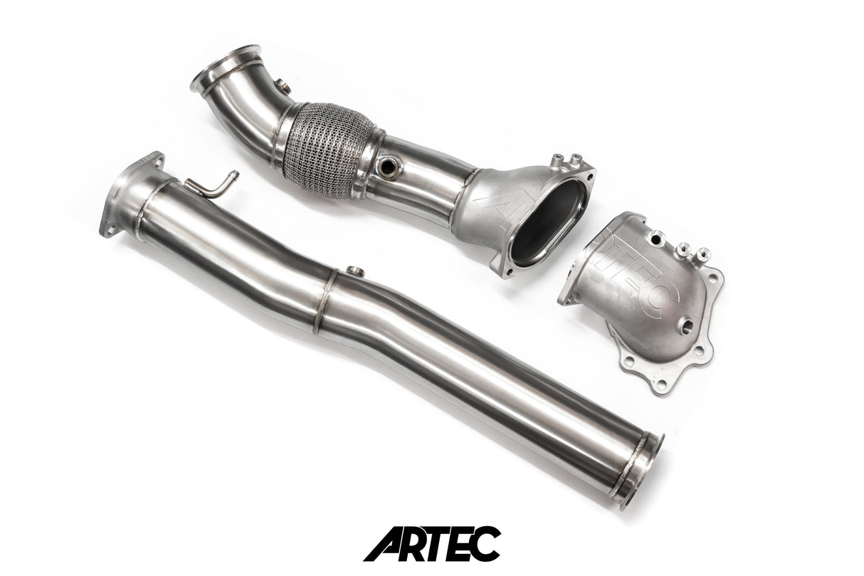 ARTEC Mitsubishi Evo 10 4B11T 3.5" Cast Dump / Front Pipe - Version 2