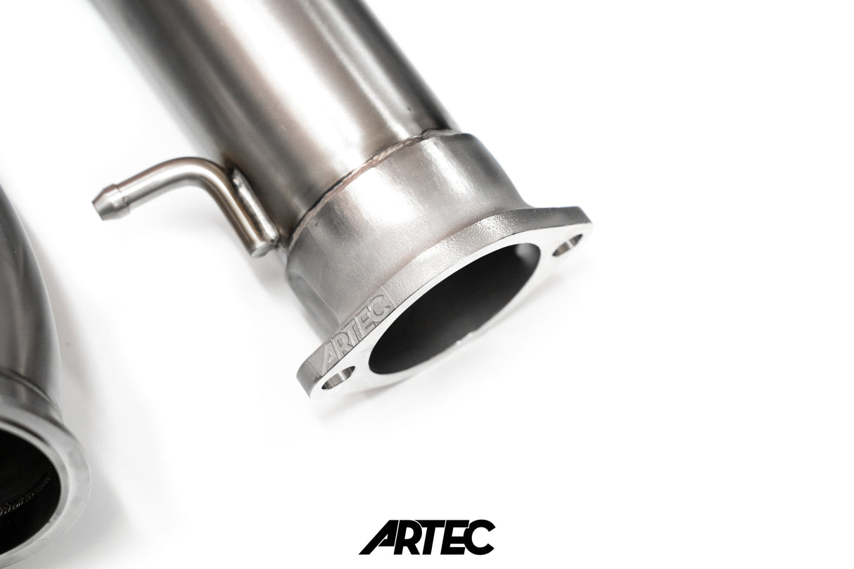 ARTEC Mitsubishi Evo 10 4B11T 3.5" Cast Dump / Front Pipe - Version 2