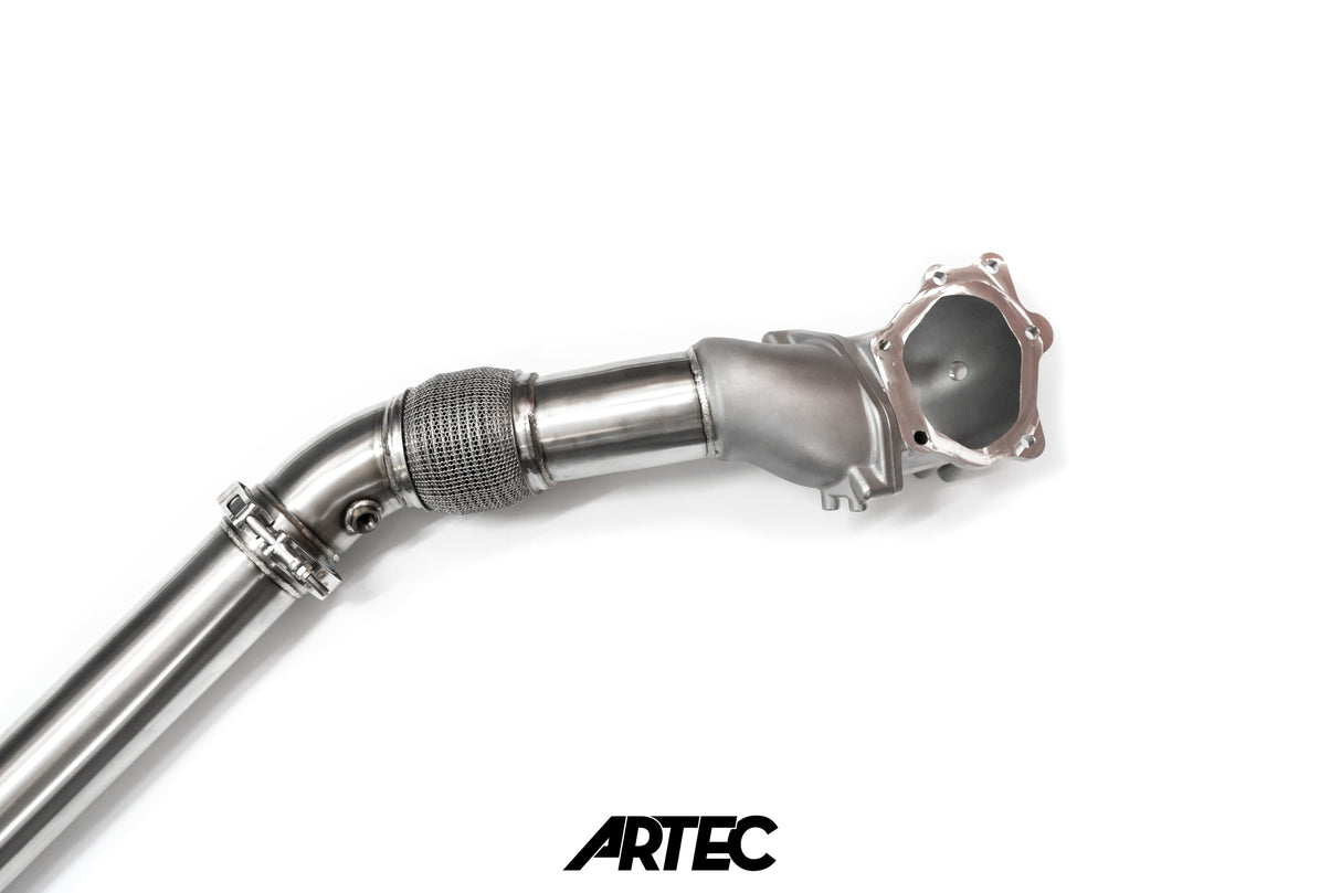 ARTEC Mitsubishi Evo 10 4B11T 3.5" Cast Dump / Front Pipe - Version 2