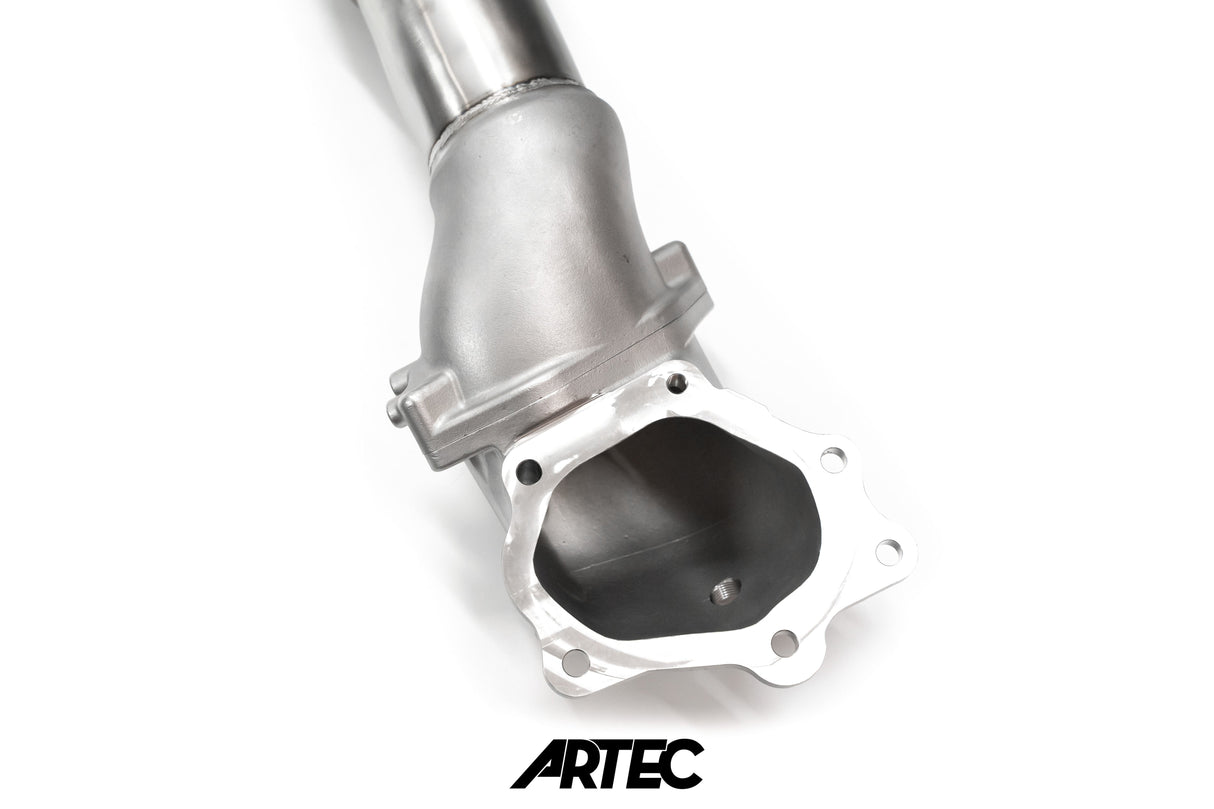 ARTEC Mitsubishi Evo 10 4B11T 3.5" Cast Dump / Front Pipe - Version 2