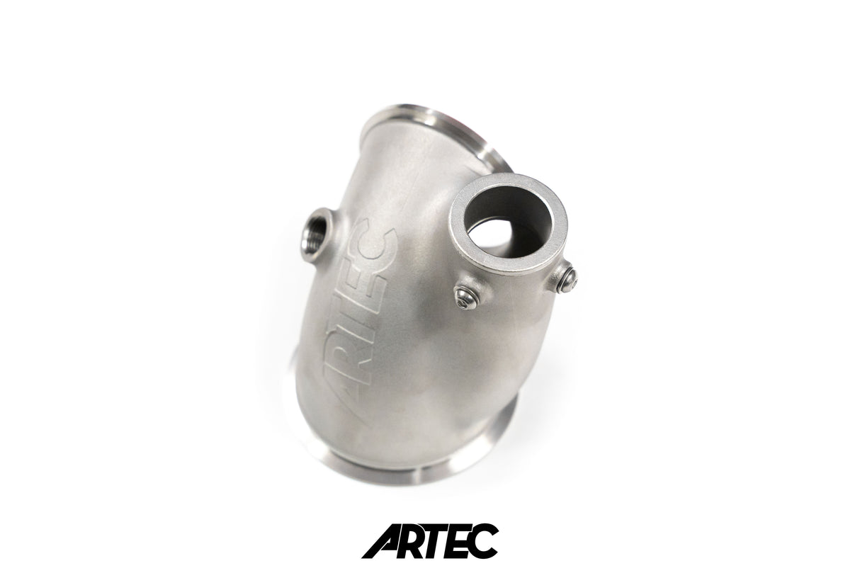 ARTEC Mitsubishi Evo 4-9 Dump Pipe Adapter for Low Mount V-Band Exhaust Manifold