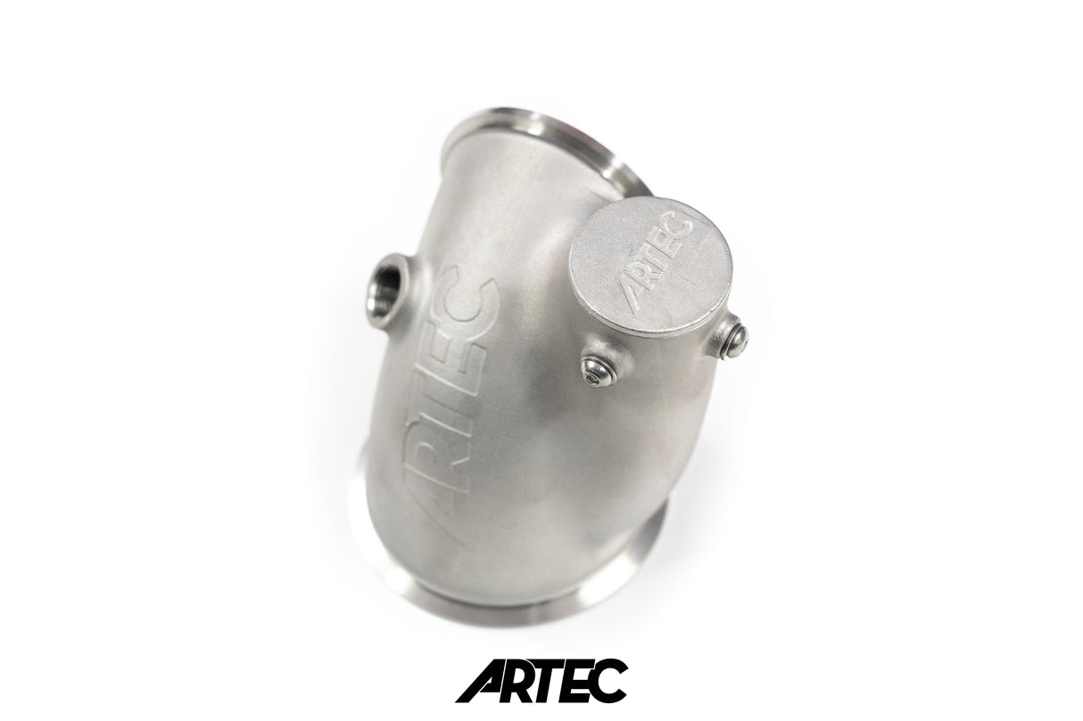 ARTEC Mitsubishi Evo 4-9 Dump Pipe Adapter for Low Mount V-Band Exhaust Manifold