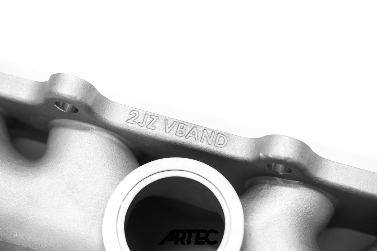 ARTEC Toyota 2JZ-GTE (Compact) V-Band Exhaust Manifold