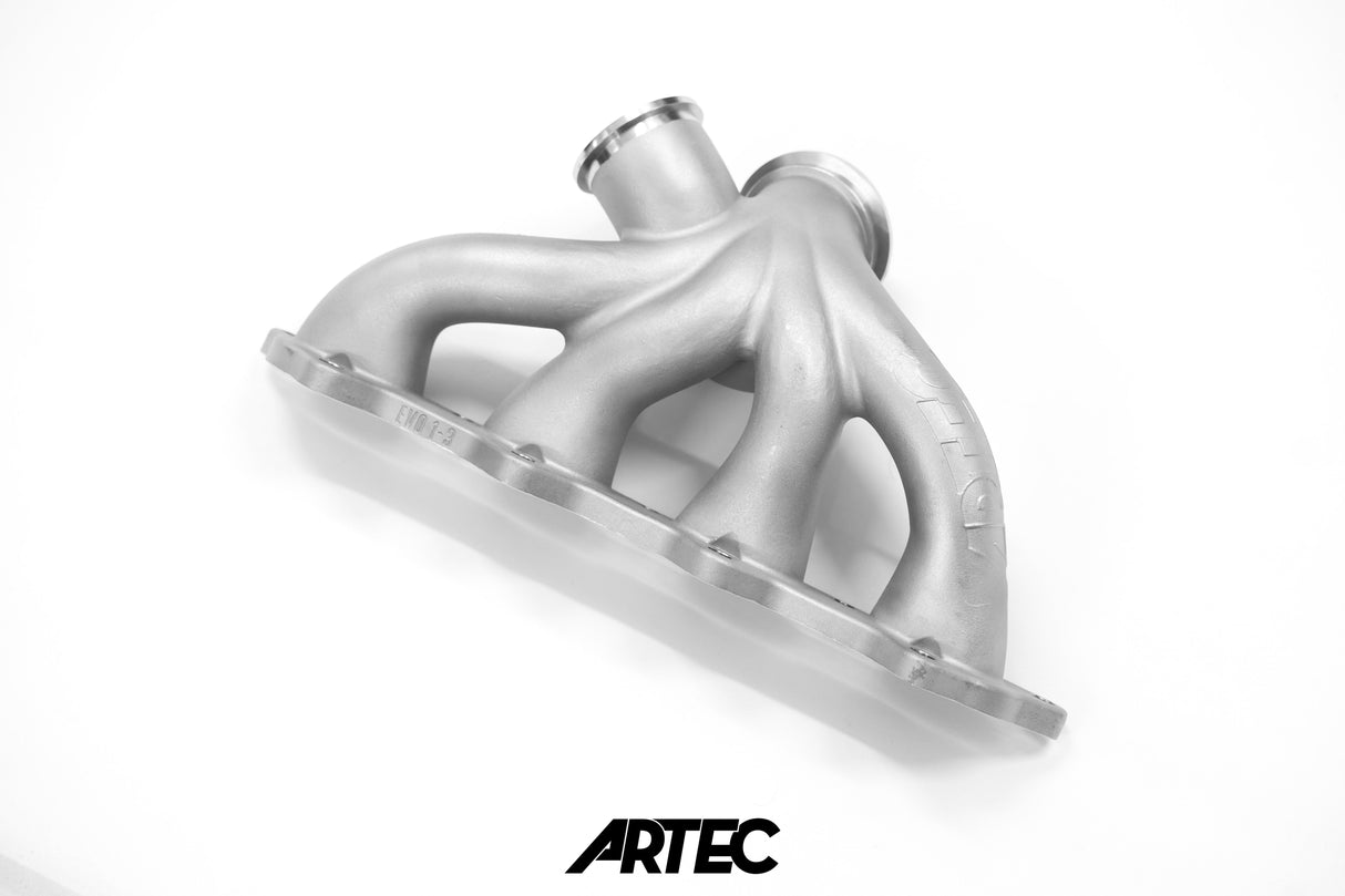 ARTEC Mitsubishi Evo 1-3 / DSM 4G63 Low Mount V-Band Exhaust Manifold