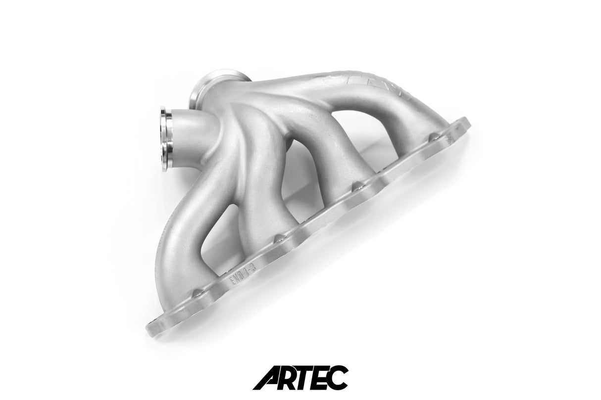 ARTEC Mitsubishi Evo 1-3 / DSM 4G63 Low Mount V-Band Exhaust Manifold