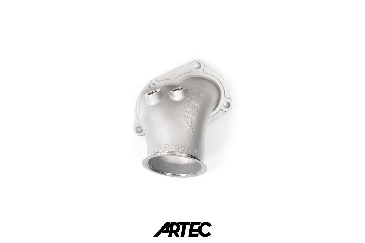 ARTEC Mitsubishi Evo 4-9 4G63 3.5” Cast Outlet O2 Housing Dump Pipe