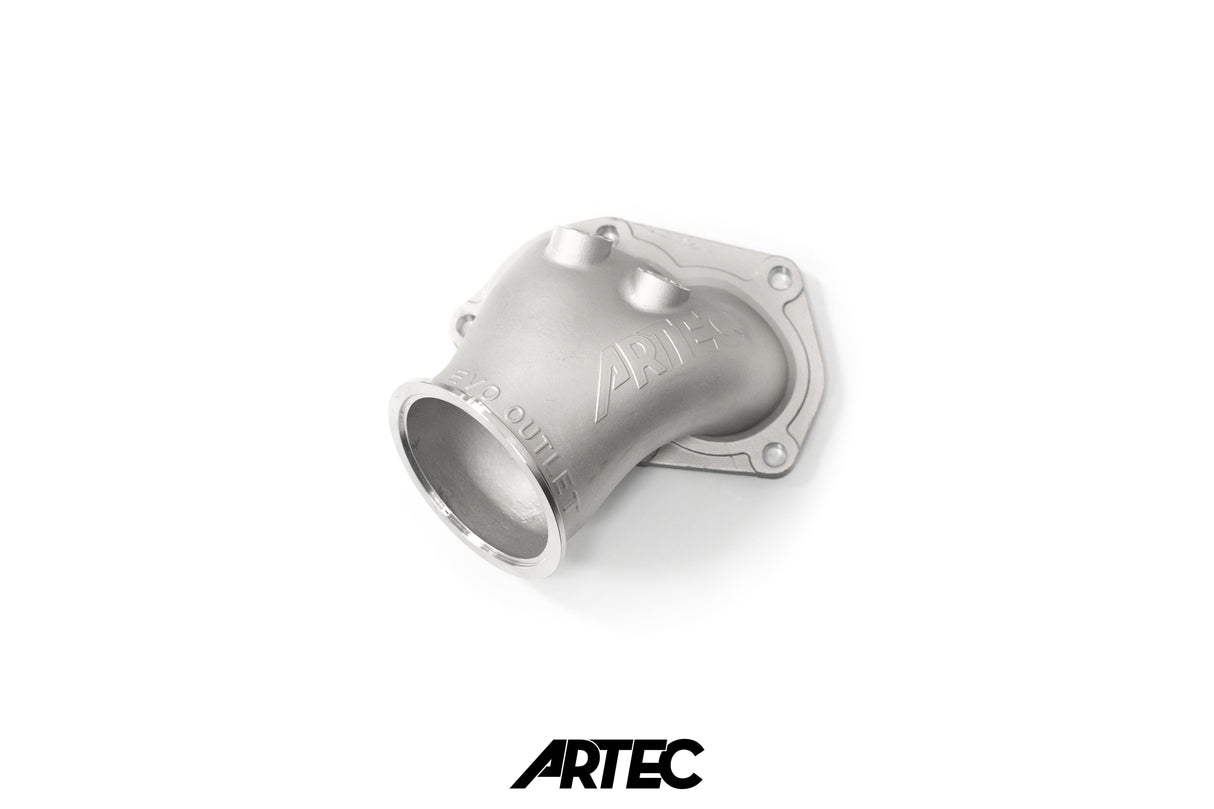 ARTEC Mitsubishi Evo 4-9 4G63 3.5” Cast Outlet O2 Housing Dump Pipe