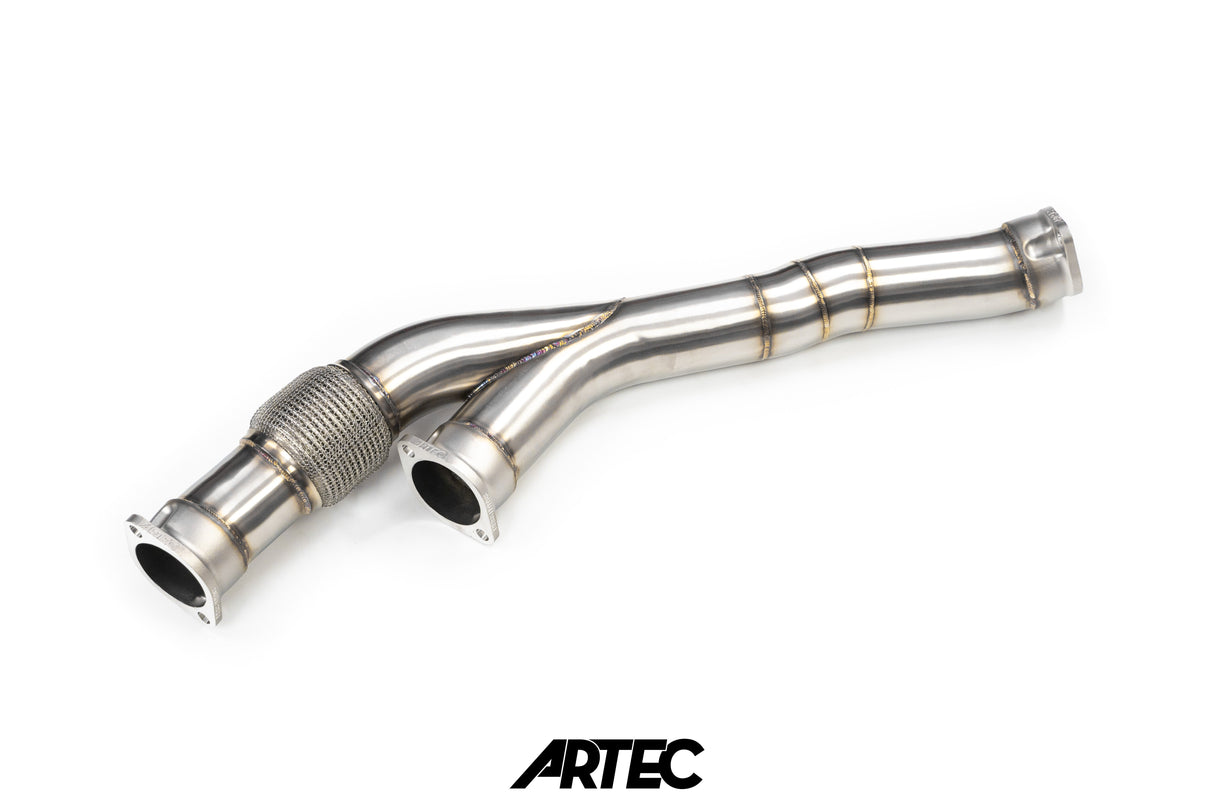 ARTEC Nissan RB26DETT Twin 3.5" Stock Frame Front Pipe