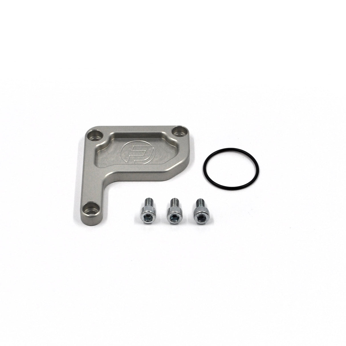 OMP Blanking Plate for 13B FD S5, FD Engines 018-008-SILVER