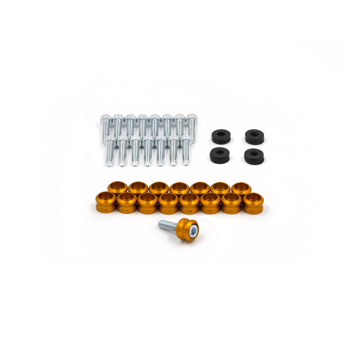 Rocker Cover Dress-Up Kit for Toyota JZ Engines 072-016 GOLD