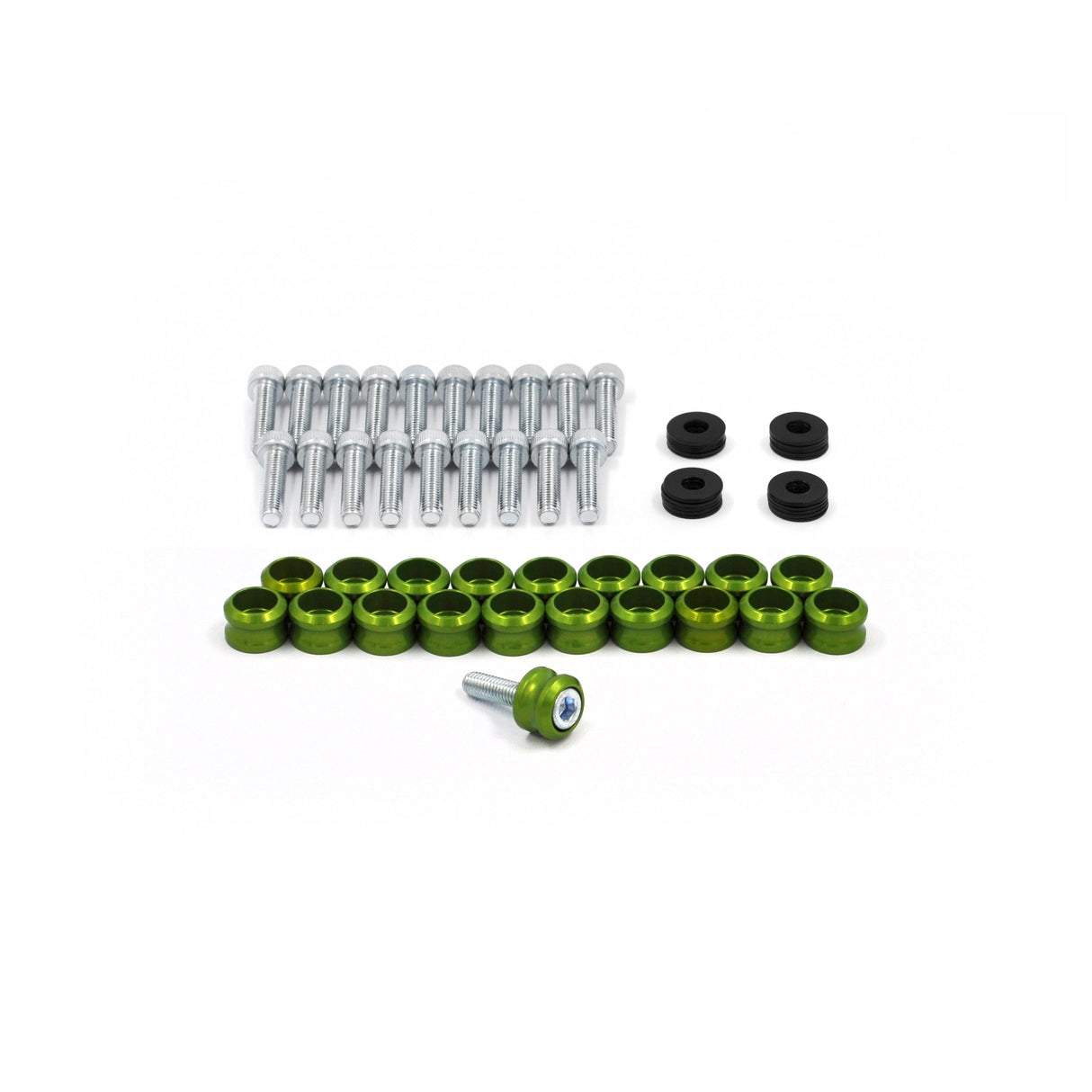 Rocker Cover Dress-Up Kit for Nissan RB Engines 072-006-GREEN