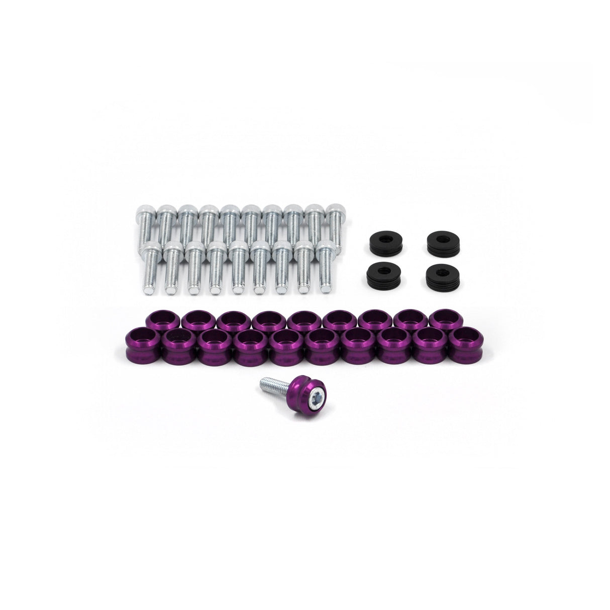 Rocker Cover Dress-Up Kit for Nissan RB Engines 072-006-PURPLE