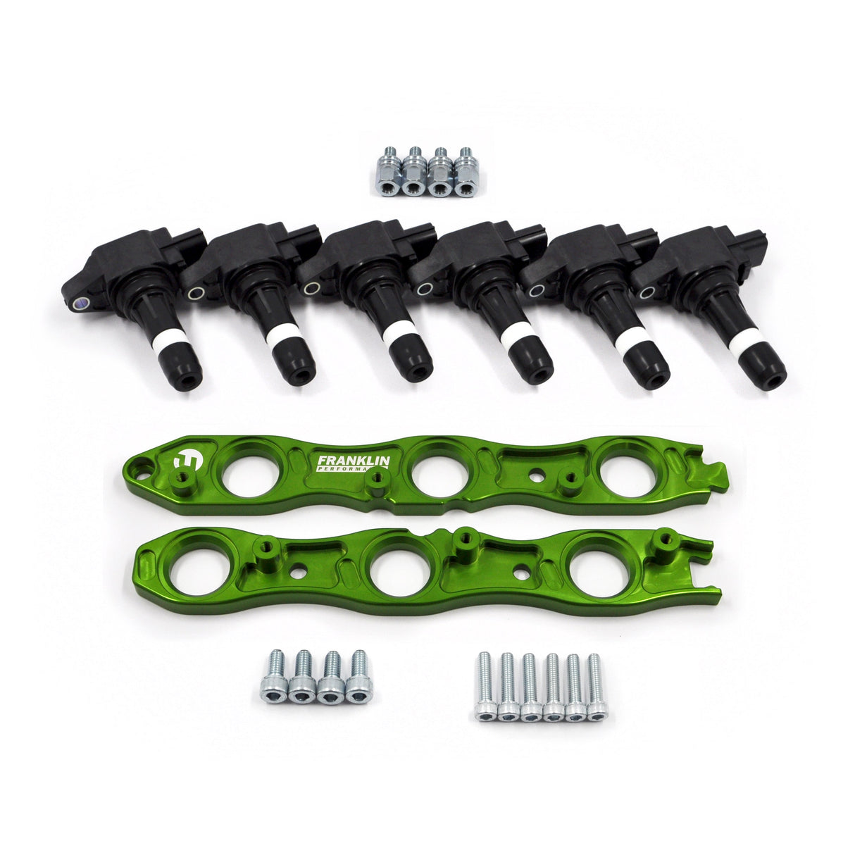VR38 Coil Conversion Kit for Nissan RB Engines 069-005-GREEN, 069-020, 6 x 22448-JF00B