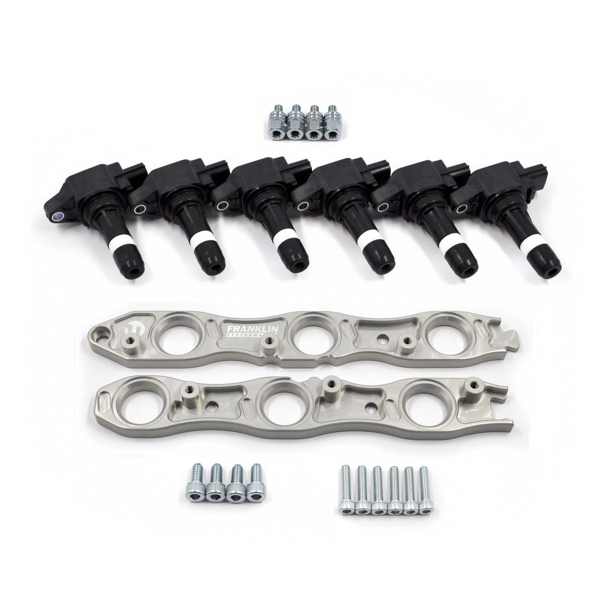 VR38 Coil Conversion Kit for Nissan RB Engines 069-005-SILVER, 069-020, 6 x 22448-JF00B