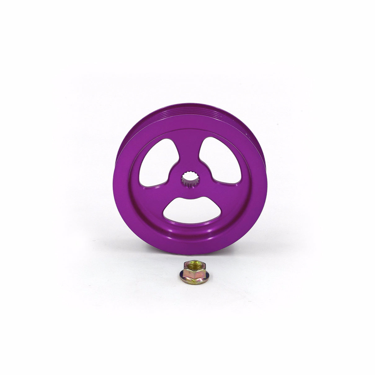 Billet Replacement Power Steering Pulley for FD RX7 043-017-PURPLE