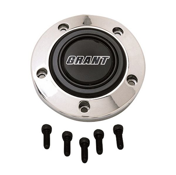 Grant Polished Billet Horn Button (GR5885) GR5885