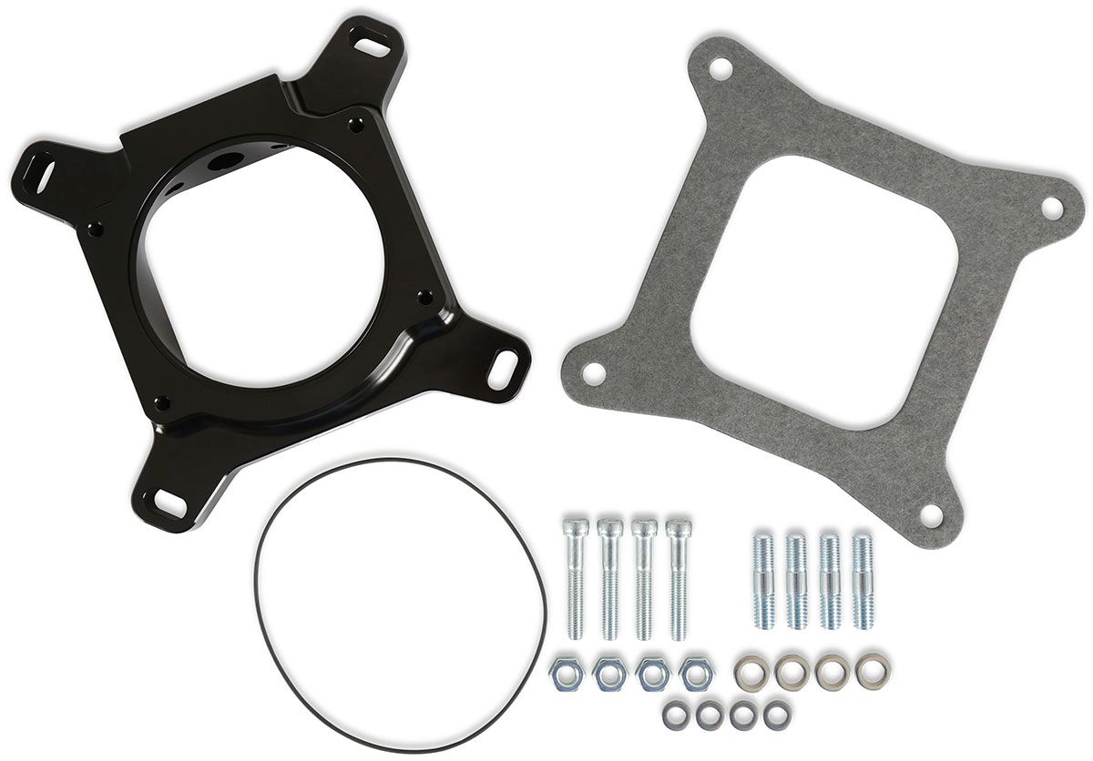 Holley 4150 to 92mm LS Drive-By-Wire Throttle Body Adapter (HO17-93) HO17-93