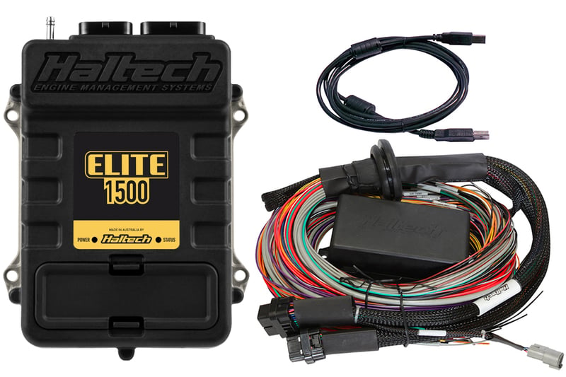 Haltech Elite 1500 + Premium Uni Wire-in Harness Kit 2.5m (8) HT-150904