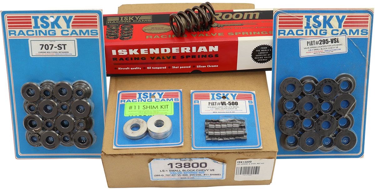 ISKY GM LS High PerformanceValve Spring Kit with Steel Retainers (ISK13800) ISK13800