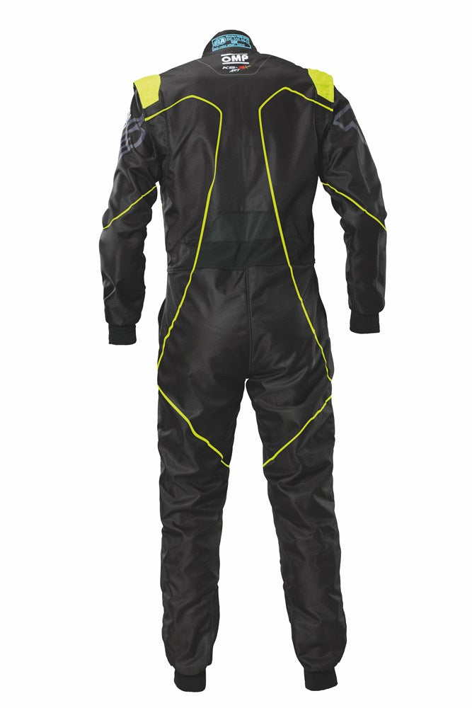 OMP Suit KS3X ART Style 2 Black/Fluro Yellow