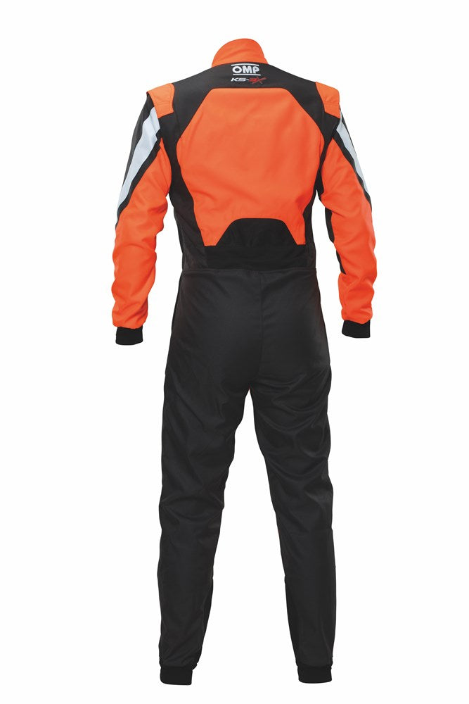 OMP Suit KS-3X Black/Fluro Orange Child