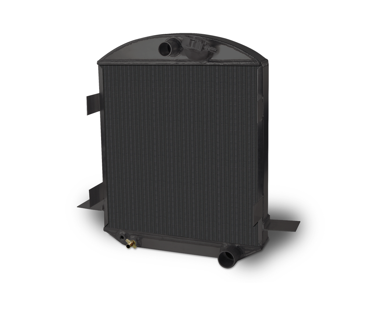 AFCO 1923 T-Bucket Aluminum Black Radiator Series - 80167-B-NA-N 80167-B-NA-N