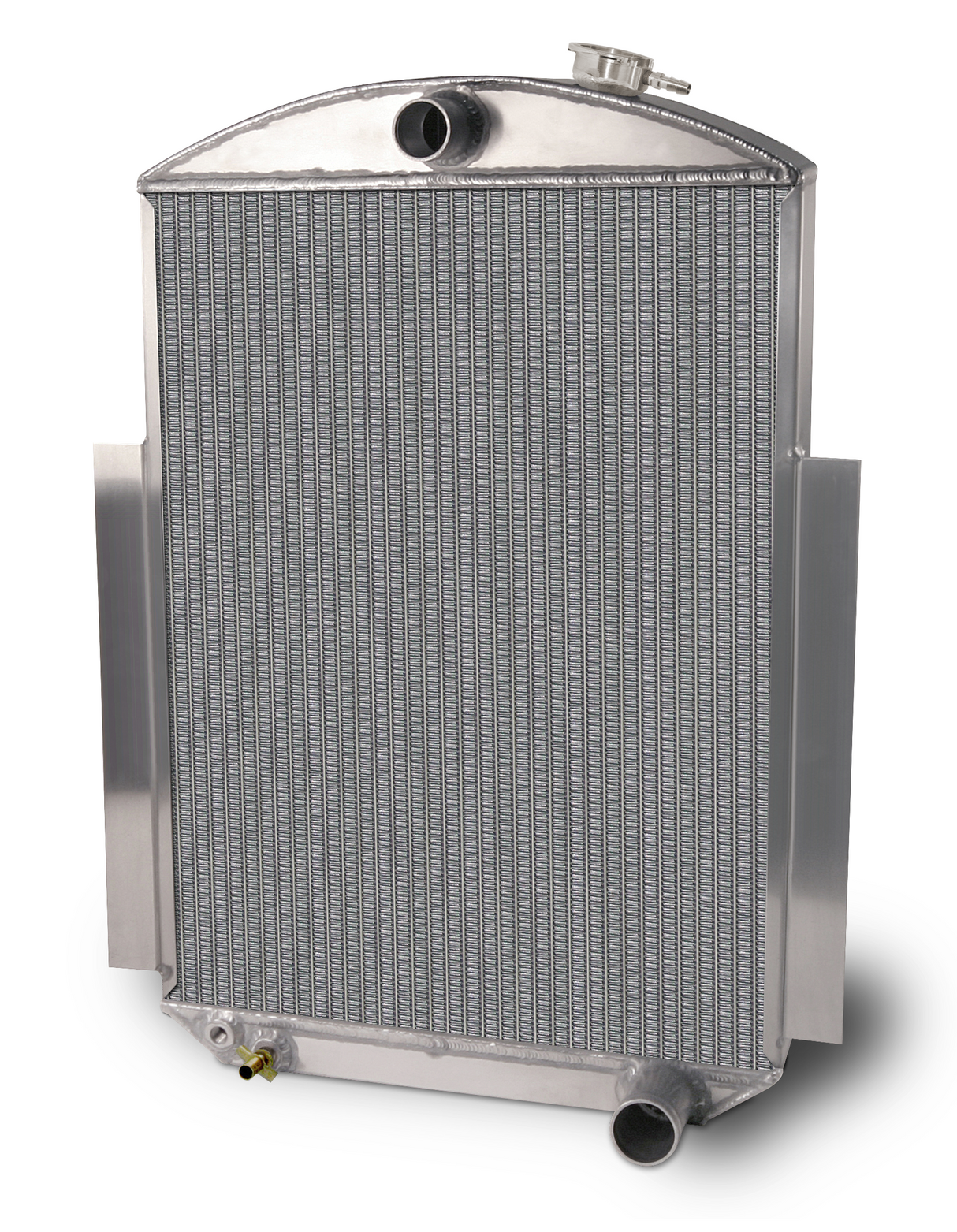 AFCO 1938-46 GM Truck Aluminum Radiator and Shroud - Chevy Engine - 80147-B-SP-N 80147-S-NA-N