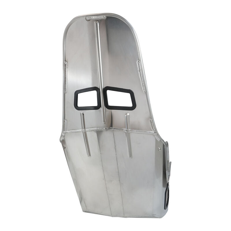 Proflow Aluminium Race Bucket Seat, 16 in. (406mm) Hip Width, Highback, Silver Finish - PFE-A406